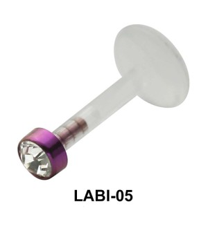 Basic Titanium Labret LABI-05